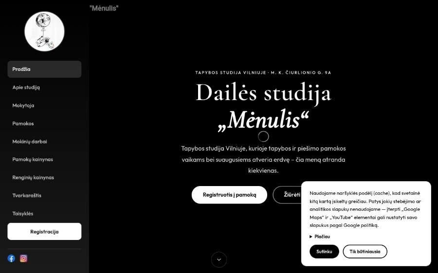 Dailės studijos „Mėnulis